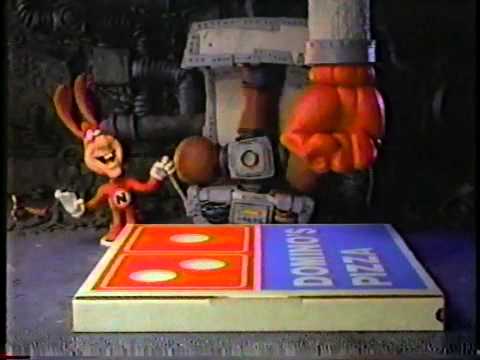 Domino's Pizza "The Noid" - Commercial (1986)