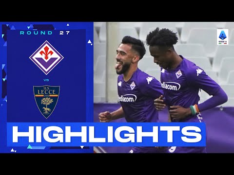 Fiorentina-Lecce 1-0 | Viola secure narrow home win: Goals & Highlights | Serie A 2022/23