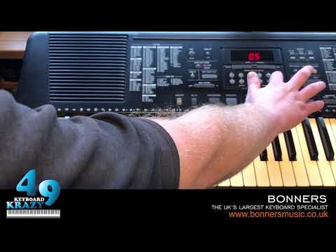 Technics SX-KN550 Keyboard Arranger Workstation Made in Japan image 11