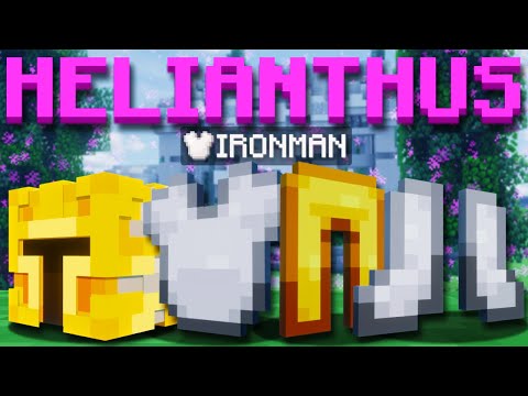 I got the *NEW* Helianthus Armor on IRONMAN (Hypixel Skyblock)