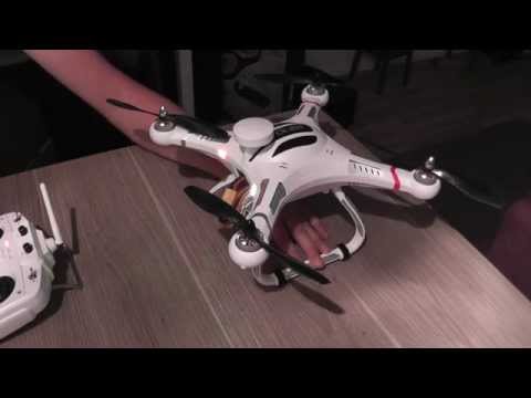 Cheerson CX-20 with 8" 8045 carbon fiber propellers