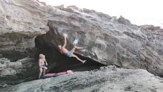 Video thumbnail of Sagusi Radical, 7b. Jaizkibel