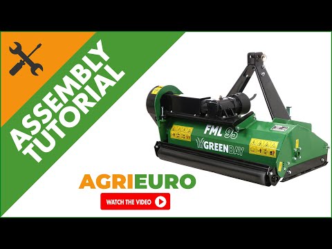 Greenbay FML 85/95 Lightweight Series Tractor-Mounted Flail Mower - Assembly Tutorial Video