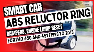 Changing Smart Car ABS Reluctor Rings, Tone Ring (Fortwo 450 and 451 1998 to 2013)