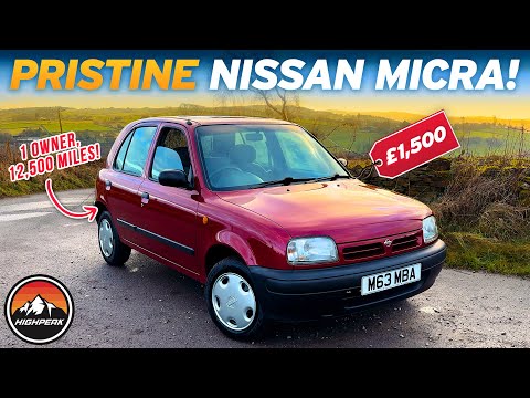 THIS 30-YEAR-OLD NISSAN MICRA Has Just 12,500 Miles!