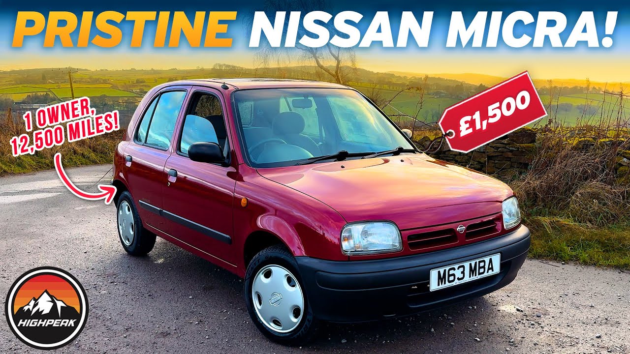 THIS 30-YEAR-OLD NISSAN MICRA Has Just 12,500 Miles!