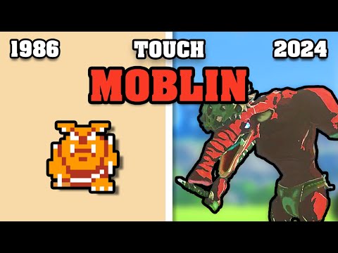 How fast can you touch a Moblin in every Zelda game?