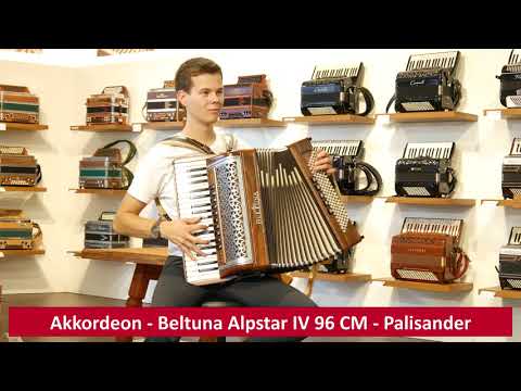 Akkordeon - Beltuna Alpstar IV 96 CM Palisander - Alexander Weisbecker - Dort wo meine Heimat ist