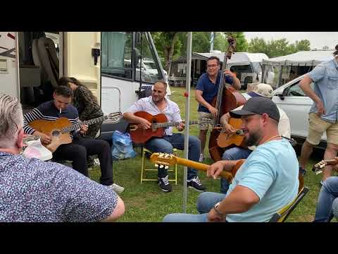 Jam Session at Benji Winterstein (1) Samoreau 2023 Django's Tiger (Real Gypsy Swing!!)