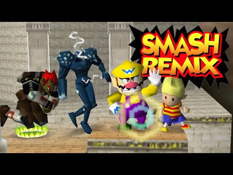 This Smash 64 Mod is Amazing and Works on Actual N64 Console(19 characters 62 Stages)