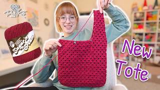 Using All my Cotton Yarn on Bags | PassioKnit Vlog