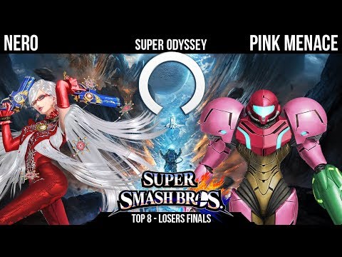 Super Odyssey - Nero (Bayonetta) Vs. Pink Menace (Samus) - Top 8 - Losers Finals