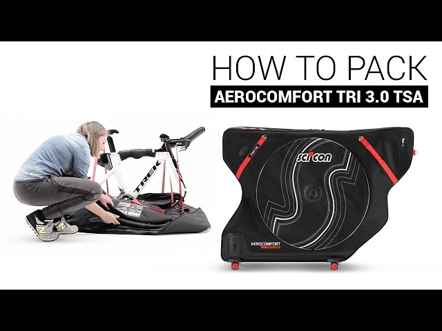 Video Teaser für How-to-Pack the SCICON AeroComfort TRIATHLON 3.0 TSA Bike Travel Bag