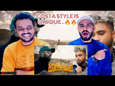 Costa x Maduwa - Hanthane | Reaction!!🔥 (Officialusic Video)