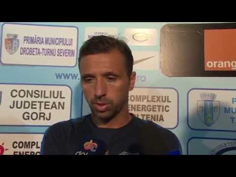 PANDURII TV / INTERVIU LUCIAN SÂNMĂRTEAN MECI PANDURII TÂRGU JIU - CFR CLUJ