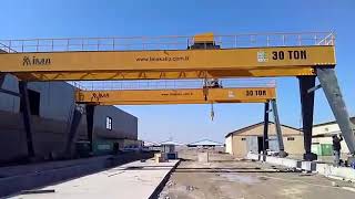 Gantry Crane - Overhead Crane - Portal Vinç Tavan Vinci Turkey Crane -Grue à por