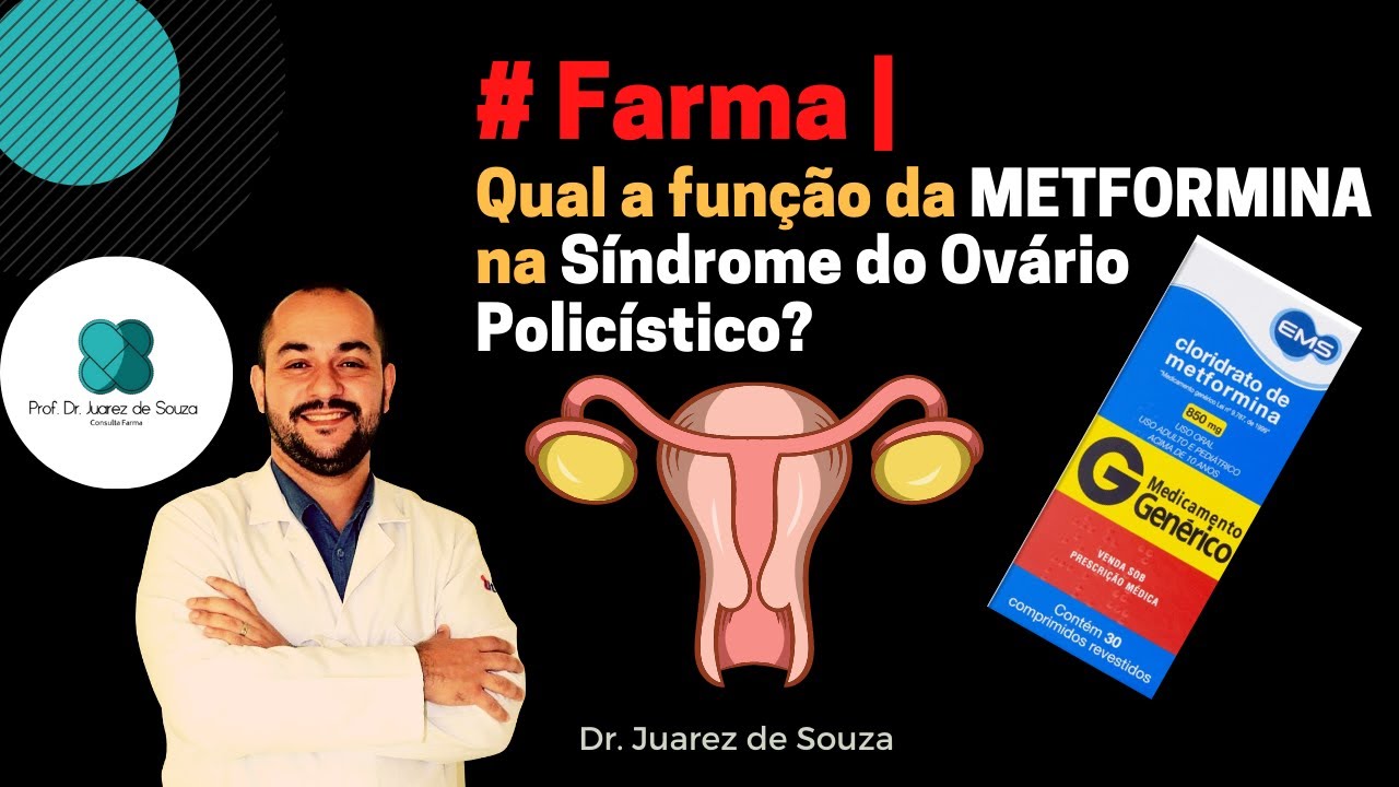 SOP x Metformina | Qual a função da METFORMINA na Síndrome do Ovário Policístico?