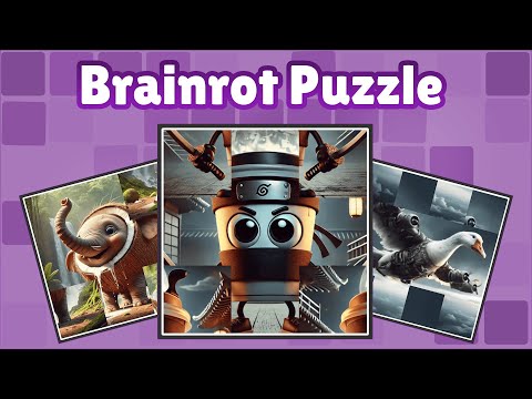 Brainrot Puzzle: Meme Animals