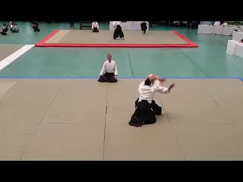 Shigeru Sugawara Shihan at the 57th All Japan Aikido Demonstration