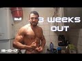 Deli Daoud: 3 weeks out