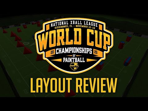 NXL World Cup 2025 Layout Review | Paintball Livestream