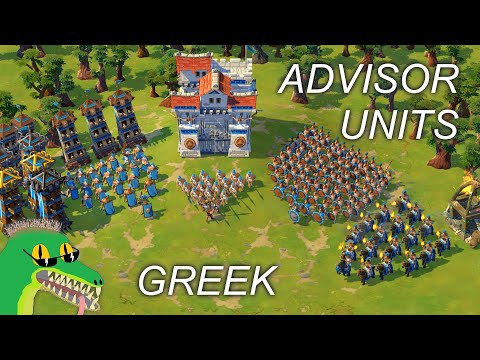 Greek Advisor Units - Age of Empires Online Project Celeste