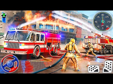 New FireEngine In Emergency Rescue FireTruck Simulator #3 - Android Gameplay
