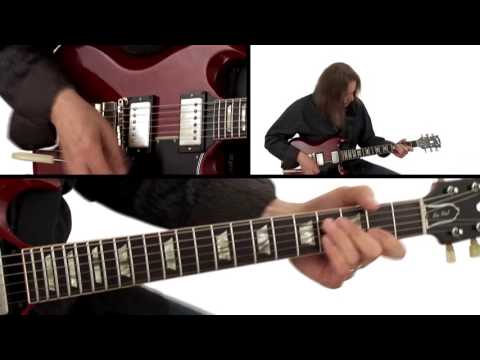 Robben Ford Guitar Lesson - C# Funky Vamp Performance