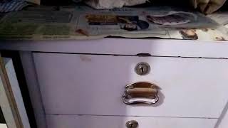 How to open a drawer without key