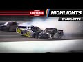 Zane Smith spins into Hailie Deegan at Charlotte
