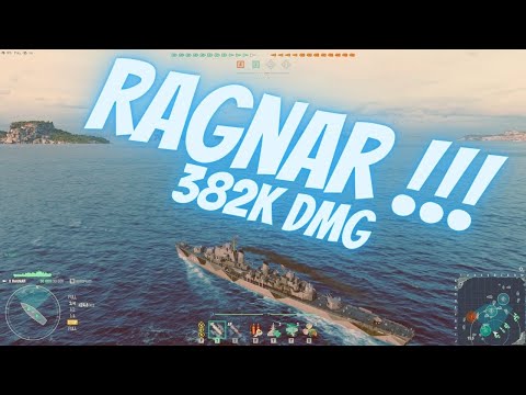 World of Warships | Ragnar !!! 382k dmg  | Best Replays by Modbus