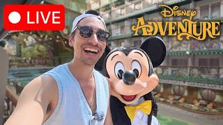 🔴 LIVE From The Disney Adventure! Disney's NEWEST Cruise Ship - Maiden Voyage