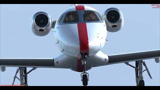 Embraer Phenom 100 Pouso Jundiaí flight simulator x deluxe edition