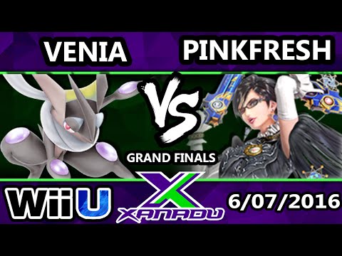 S@X 153 - Pinkfresh (Bayonetta) Vs. DA | Venia (Greninja) SSB4 Grand Finals - Smash 4