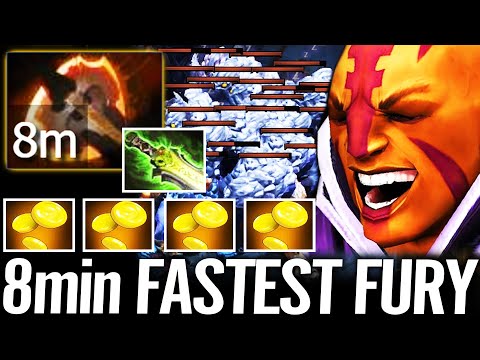 🔥 8min Fastest Fury - 100% NEW Record Anti Mage WTF Fast Farm by Cooman Dota 2 Pro Carry