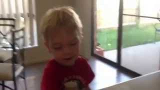 Christi &amp; Isaiah singing Faith Evans - Give it to me.