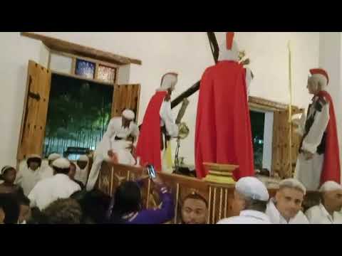 Jueves Santo 2024 - Jesús con la cruz acuesta (Tolú - Sucre) Iglesia Central