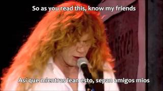 Megadeth - A Tout Le Monde (Subtitulada)
