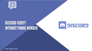 Discord Verify Without Phone Number || SMS MAN