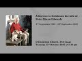 A Service To Celebrate The Life Of Peter Dixon Edwards