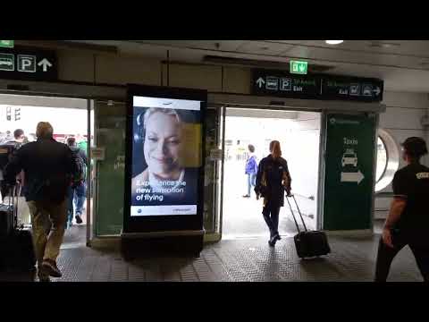 Chegadas do Terminal 1 do Aeroporto de Dublin ao ponto de ônibus EirEagle