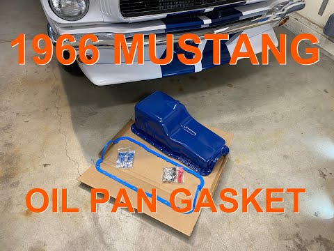 How to replace oil pan gasket on a Ford 289