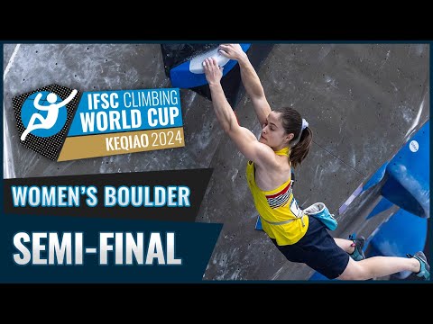 Women's Boulder semi-final | Keqiao 2024