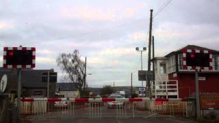 preview picture of video 'Level Crossing At Errol Station Perthshire Scotland'