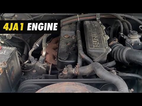 Legendary 4JA1 Engine - Ang makina ng ISUZU Crosswind