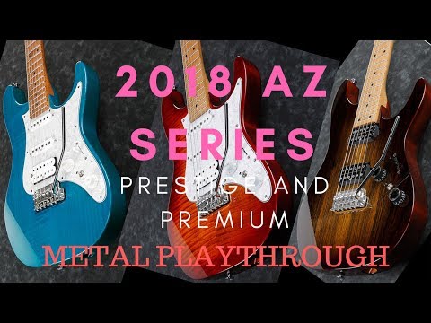 Ibanez AZ Series | Metal Playthrough | Prestige & Premium Models | AZ2204F |  AZ224F | AZ242BC