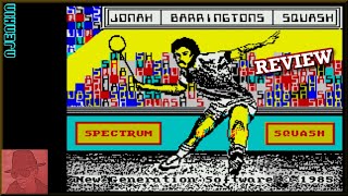 Jonah Barrington's Squash - on the ZX Spectrum 48K !! with Commentary