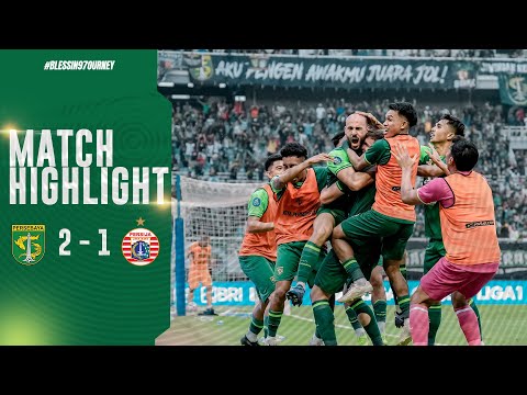 MATCH HIGHLIGHT | PERSEBAYA 2 - 1 PERSIJA