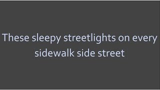 “Give Me Back My Hometown” by Eric Church | Lyrics