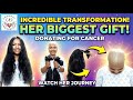 Indian Women Headshave 2025 Face Shave Half Headshave Challenge Chennaihairdonation